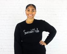 Load image into Gallery viewer, Sarabi Isle Crewneck Onyx