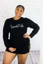 Load image into Gallery viewer, Sarabi Isle Crewneck Onyx