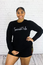 Load image into Gallery viewer, Sarabi Isle Crewneck Onyx