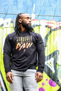 Struggle & Pain Gradient Unisex Long Sleeve Tee