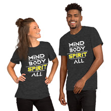 Load image into Gallery viewer, Mind Body &amp; Spirit Short-Sleeve Unisex T-Shirt