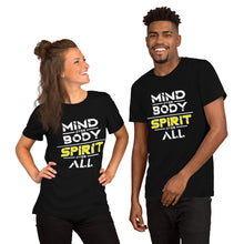 Load image into Gallery viewer, Mind Body &amp; Spirit Short-Sleeve Unisex T-Shirt