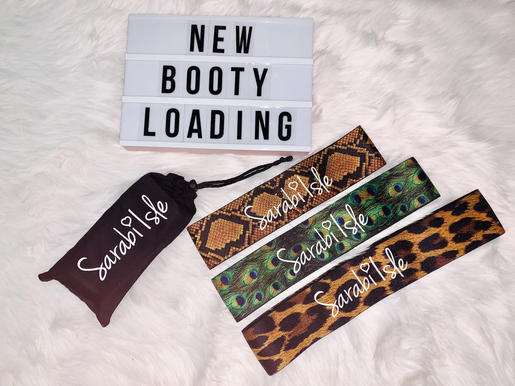 Sarabi Isle Animal Print Mini Loop Band Set